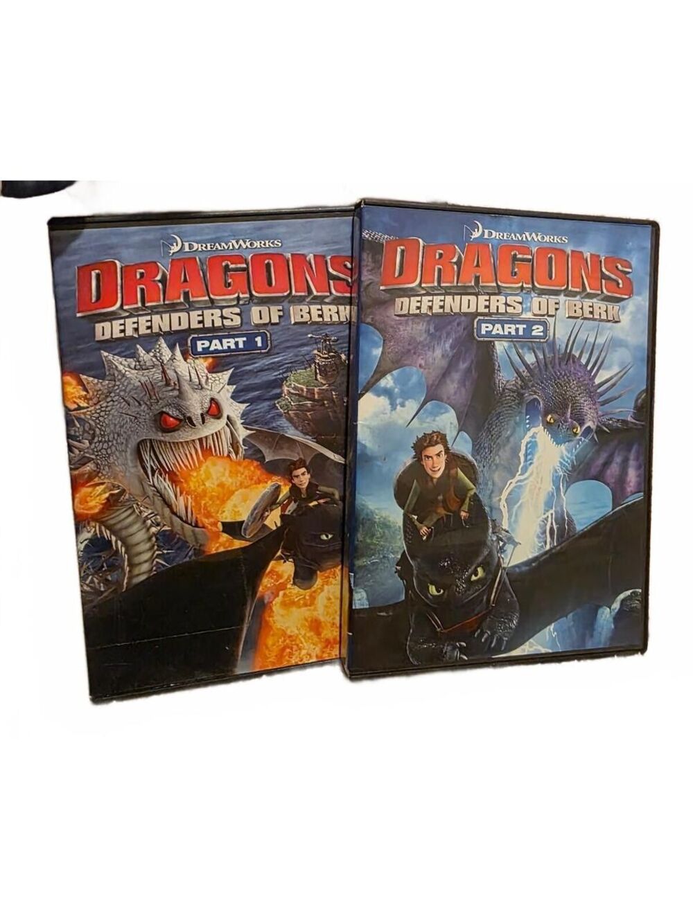 Dragons Defenders of Berk Part 1 & Part 2 DVD Set
